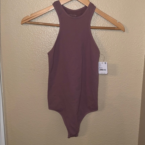 Free People Mauve Bodysuit - Picture 1 of 2